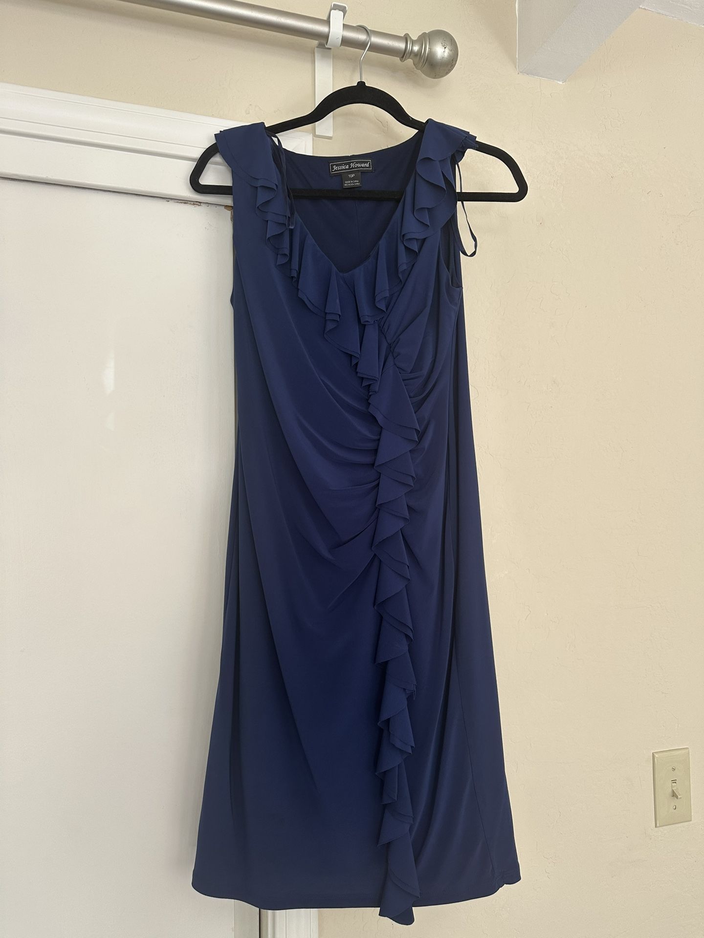 Almost New- Jessica Howard Ruffle Party Dress