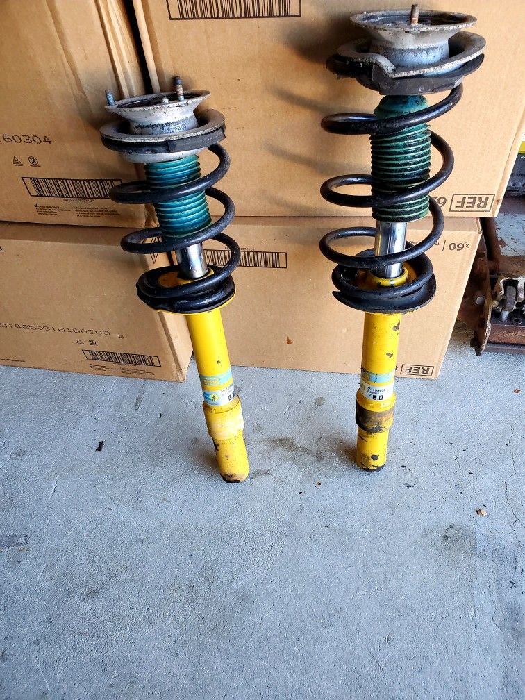 Bmw 645ci And 650i  E63 E64  Bilstein Front Struts/sport Package  Springs