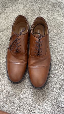 Goodfellow brown dress shoes, size 9.5 men’s