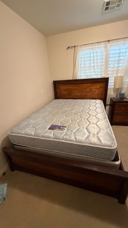 Queen Mattress & Bed Frame Combo –OBO