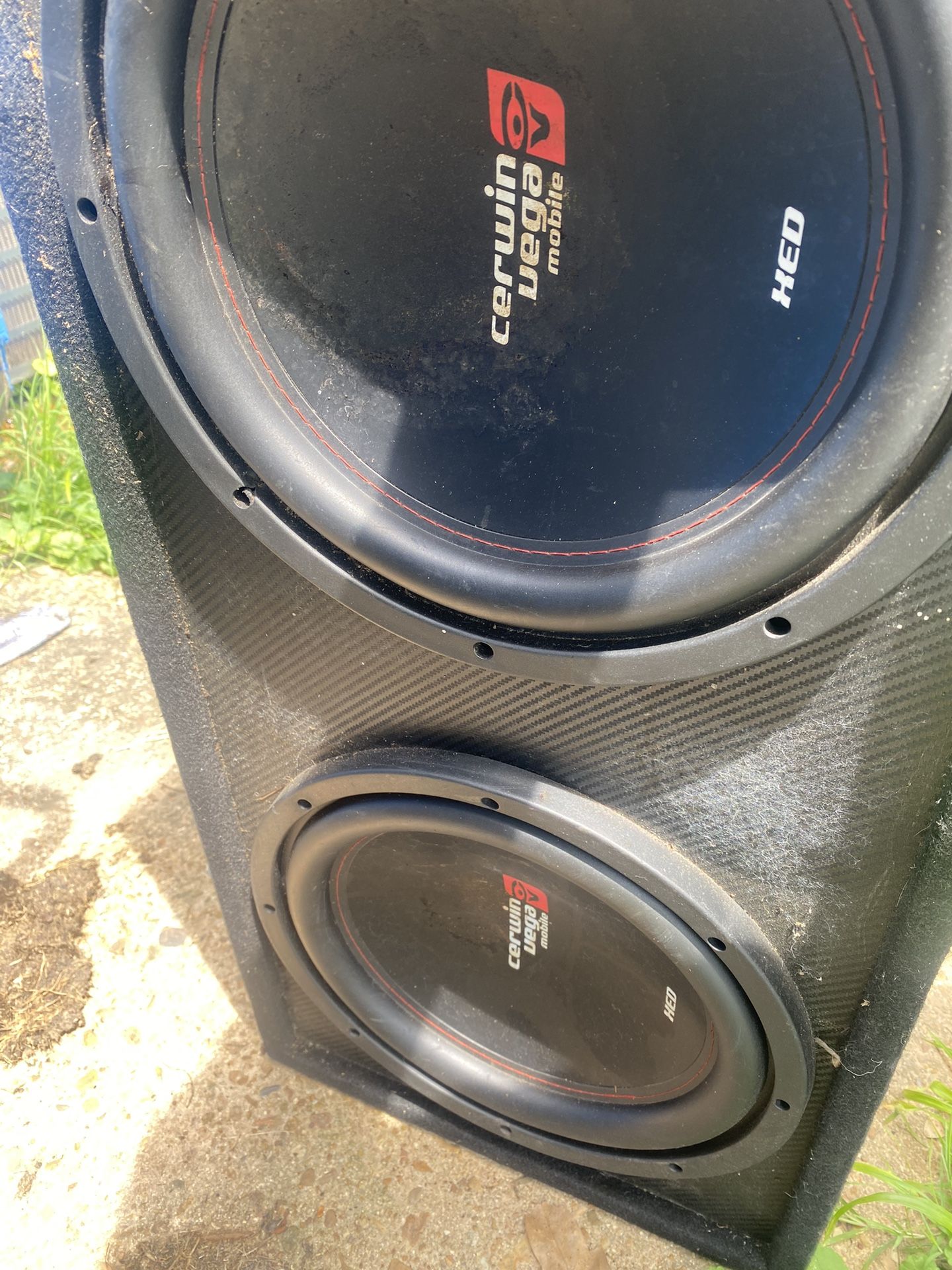 2 12s Speakers