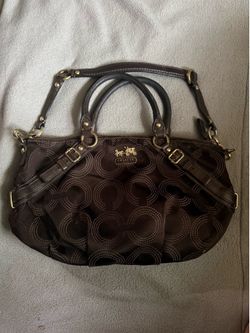 Coach Madison Dotted OP Art Sophia Bag