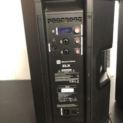 Used  pair Electro-Voice ZLX-12BT Powered Speaker serious inquiries only