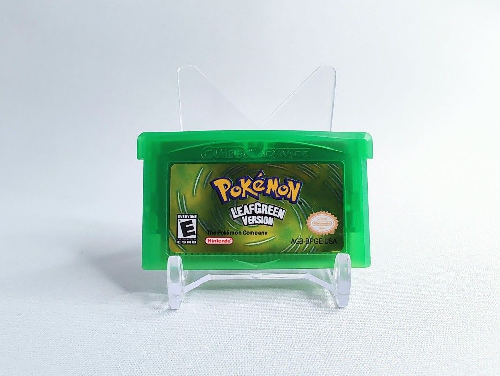 Pokemon Leaf Green Version GBA Game
