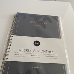 New Black 17 Months Planner