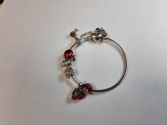 Bangle Bracelet - Silver 33.7 grams 6 inch