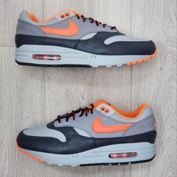 Nike Air Max 1 SP x HUF 'Brilliant Orange' HF3713-001 Men's Size 9 B GRADES New