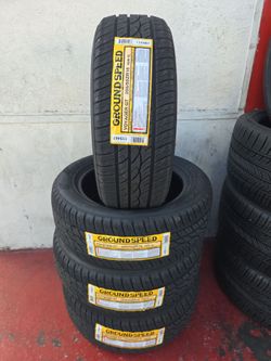 Set of four NEW TIRES 205/55-16