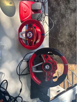 Mario kart Nintendo switch steering wheels