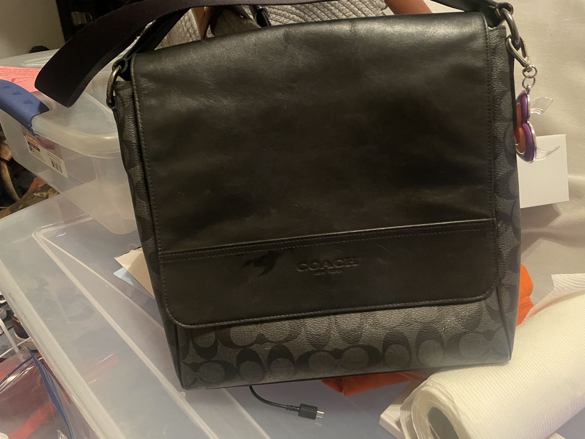 Coach Mens Messenger Bag