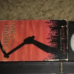 Children Of The Corn VHS Collectable