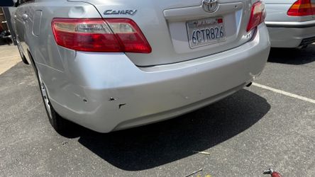 Toyota Camry rear bumper