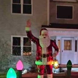 Giant Home Depot Santa 8ft 