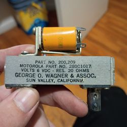 Vintage Motorola Radio Audio Transformer 25D44634B09 / 25A44634B09