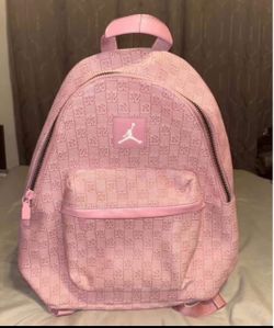 New Authentic Nike Jordan Monogram FullSize Backpack Pink Friday Limited Edition