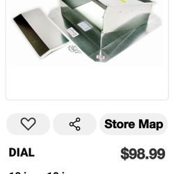 ROOF JACK DOWN DRAFT FOR FLAT TO 6IN12ROOF3000 TO 4500 CFM COLLER  