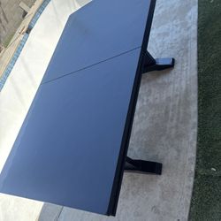 Modern Expandable Solid Wood Dining Table (Seats 6–10) – Heavy Duty 