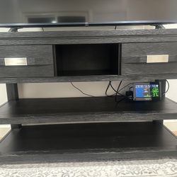 TV Stand With 2 Matching End Tables
