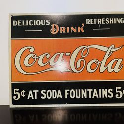 Vintage Coca Cola Signs 