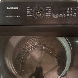 5.2 cu. ft. Large Capacity Smart Top Load Washer in Brushed Black with Impeller and Super Speed Wash