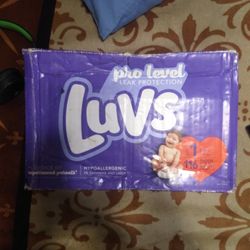Luvs 116 Diapers Size 1 