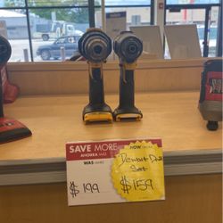 Dewalt Drill Set
