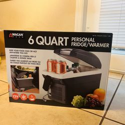 New Wagan Tech 6 Quart Personal Fridge/warmer