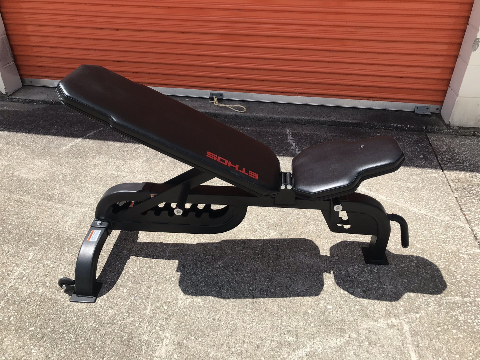Ethos adjustable weight bench heavy duty for Sale in Melbourne FL OfferUp