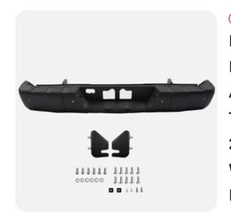 Rear bumper assembly compatible with  2014-2022 Toyota tundra