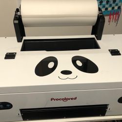DTF PRINTER 🖨 , COMPUTER,2 HEAT PRESS 