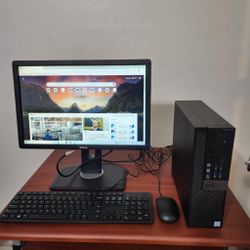 Dell Optiplex 3040-SFF desktopComputer Core i5-6500 3.2GHz,  8 GB de RAM 120 GB HDD DVDRW, Windows 10 Pro, Microsoft Office installed.  Wi fi connecti