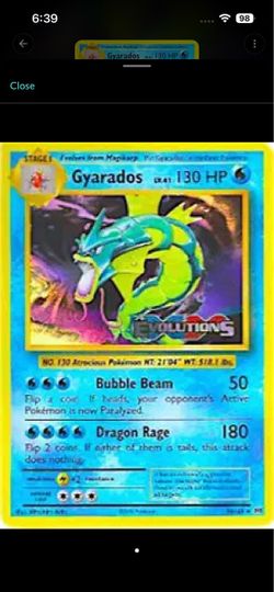 Gustavo’s Evolutions Stamp XY Promos 34/108