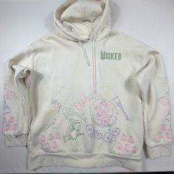 Her Universe Wicked Themed Hoodie Sweatshirt Large
