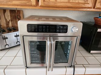 Emeril Lagasse Extra Large French Door Air Fryer Toaster Oven