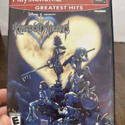 Playstation Two Disney Kingdom Hearts Video Game