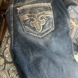 Rock revival jeans