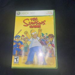 Microsoft Xbox 360 The Simpsons Game CIB