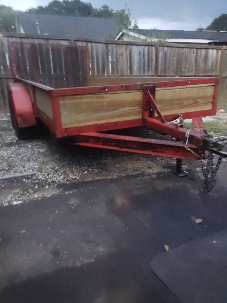 Utility Trailer 6x14 Dual Alex