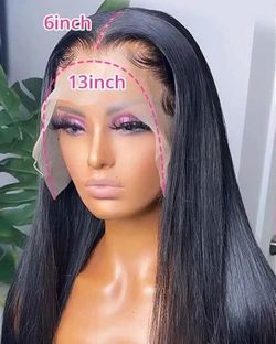 30” in HD Transparent Lace Wig 