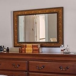Beautiful Wood Frame Mirror