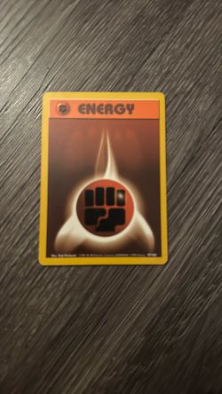 Pokemon Fighting Energy