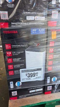 8000 BTU Toshiba air conditioner portable AC cold air