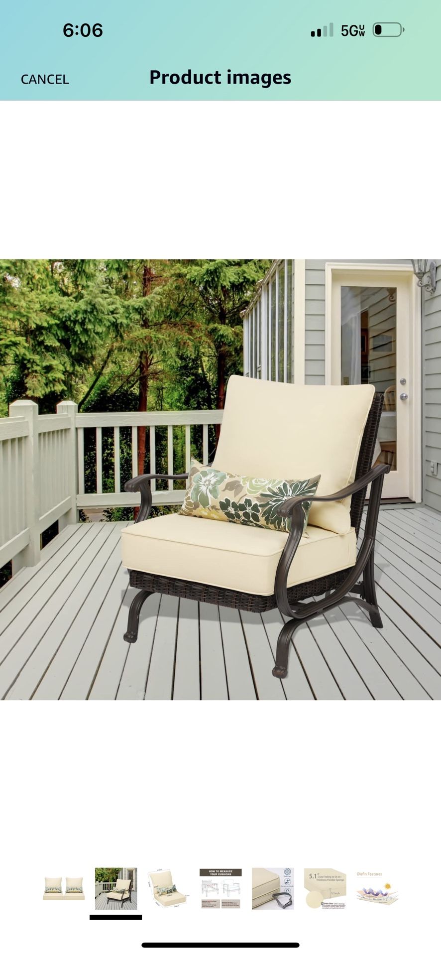 Patio Outdoor Cushions 24x24 for Sale in Buena Park, CA OfferUp