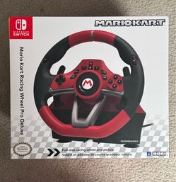 Hori Nintendo Switch Mario Kart Racing Wheel Pro Deluxe