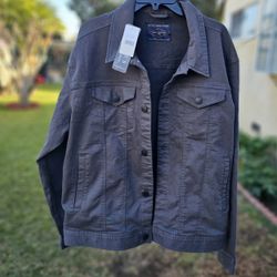 Men's Denim Jacket Large Jachs Chamarra 