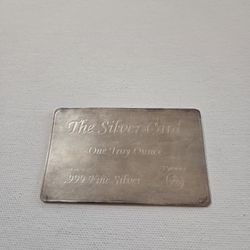 Silver Card 1toz