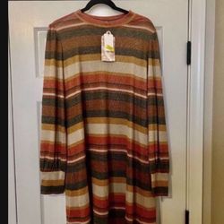 NWT striped Dress 