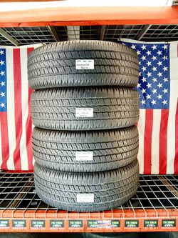 P275/60R20 GOODYEAR WRANGLER SRA ALL SEASON TRUCK SUV 275 60 20 USED TIRES SET 