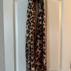 Leopard Print Scarf