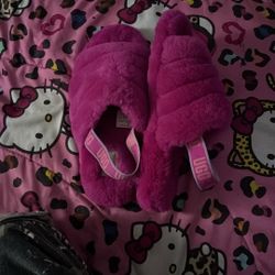 Ugg Slippers , Hot Pink , Size 5 